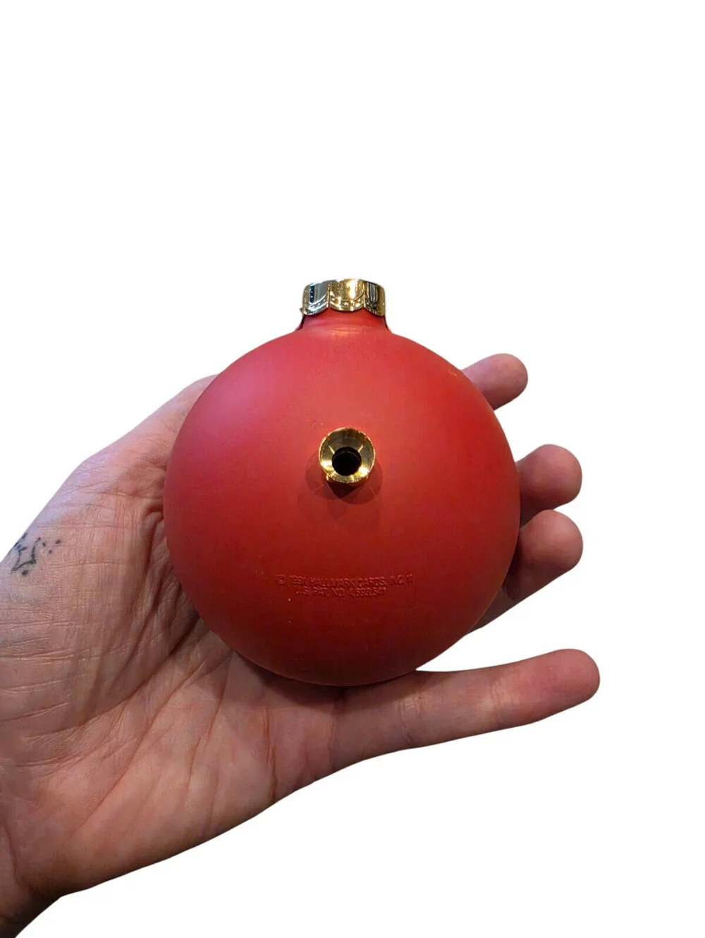 Vintage 1991 Hallmark Keepsake Holiday Glow Magic Light Christmas Ornament